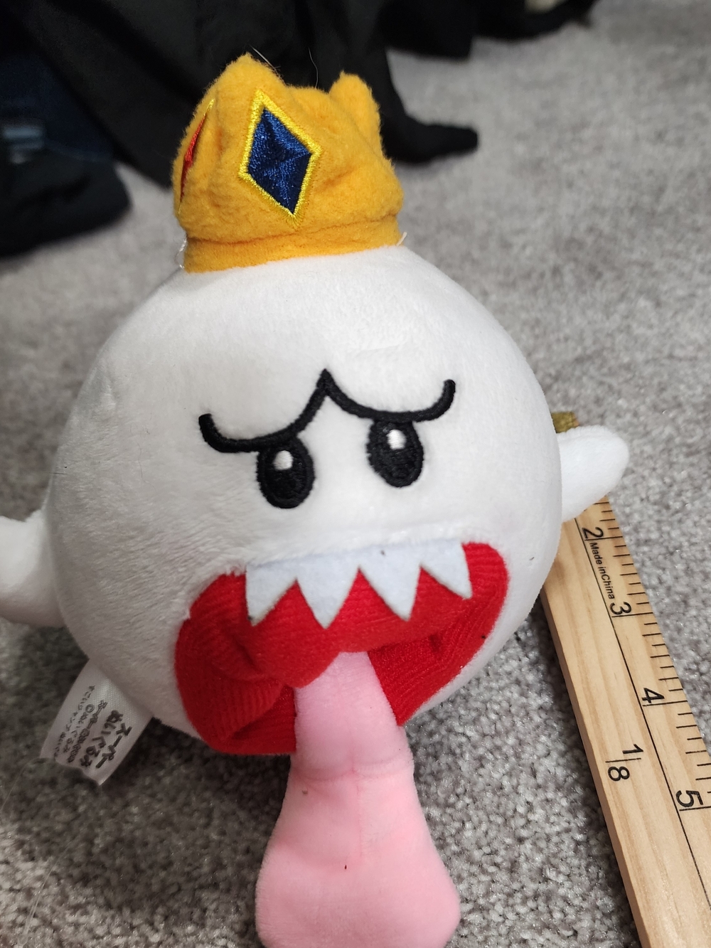 King Boo Super Mario Party Star Rush Plush Toy Luigi's Mansion Stuffed Animal 6"